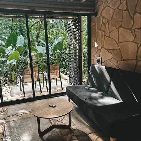 Cabana De Bambu En La Selva Palenque Kültér fotó